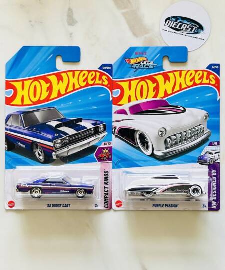 IMPORTED Combo - 68 Dodge Dart & Purple Passion - Set of 2