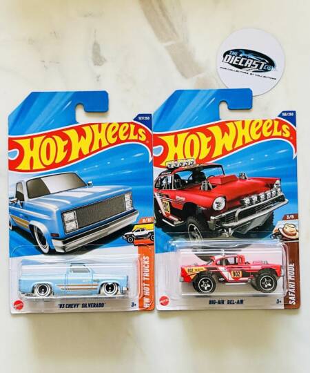 IMPORTED Combo - 83 Chevy Silverado & Big-Air Bel-Air - Set of 2