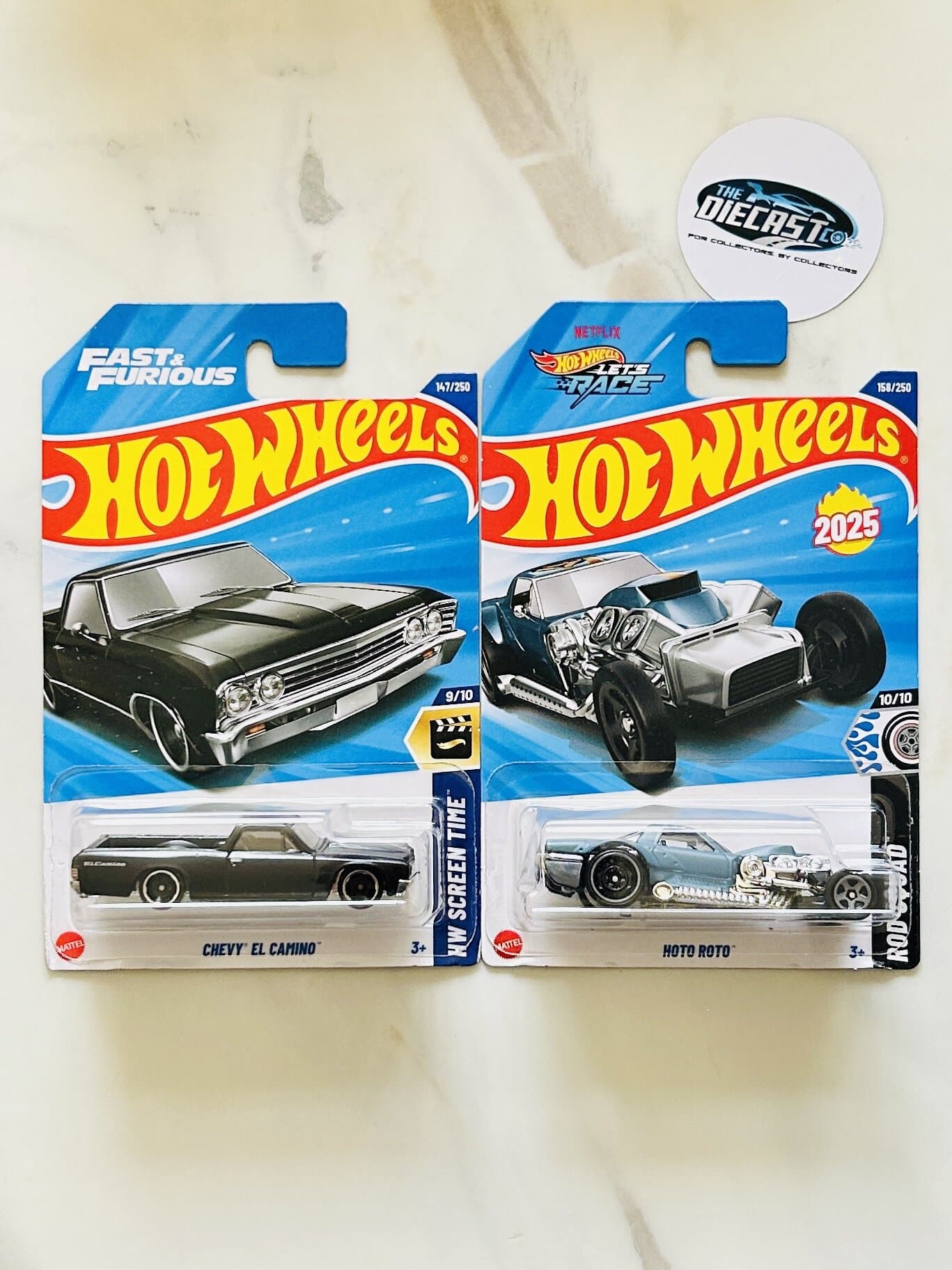 IMPORTED Combo - Chevy El Camino (Fast & Furious) & Hoto Roto - Set of 2