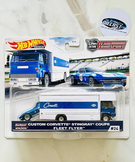 IMPORTED - Custom Corvette Stingray Coupe & Fleet Flyer - Team Transport