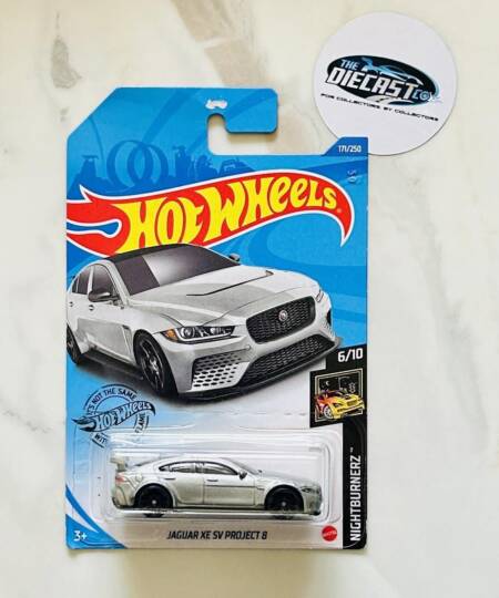 IMPORTED - Jaguar XE SV Project 8 (Silver) - International Long Card