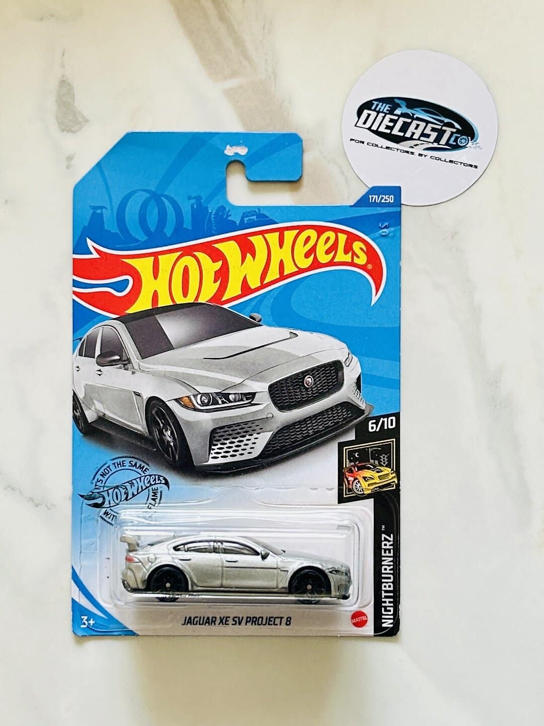 IMPORTED - Jaguar XE SV Project 8 (Silver) - International Long Card