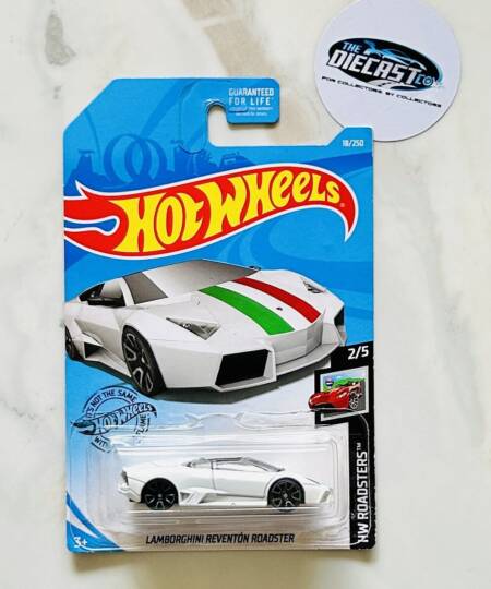IMPORTED - Lamborghini Reventon Roadster (White) - US Card - International Long Card