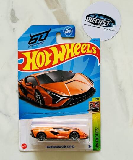 IMPORTED - Lamborghini Sian FKP 37 - US Card - International Long Card