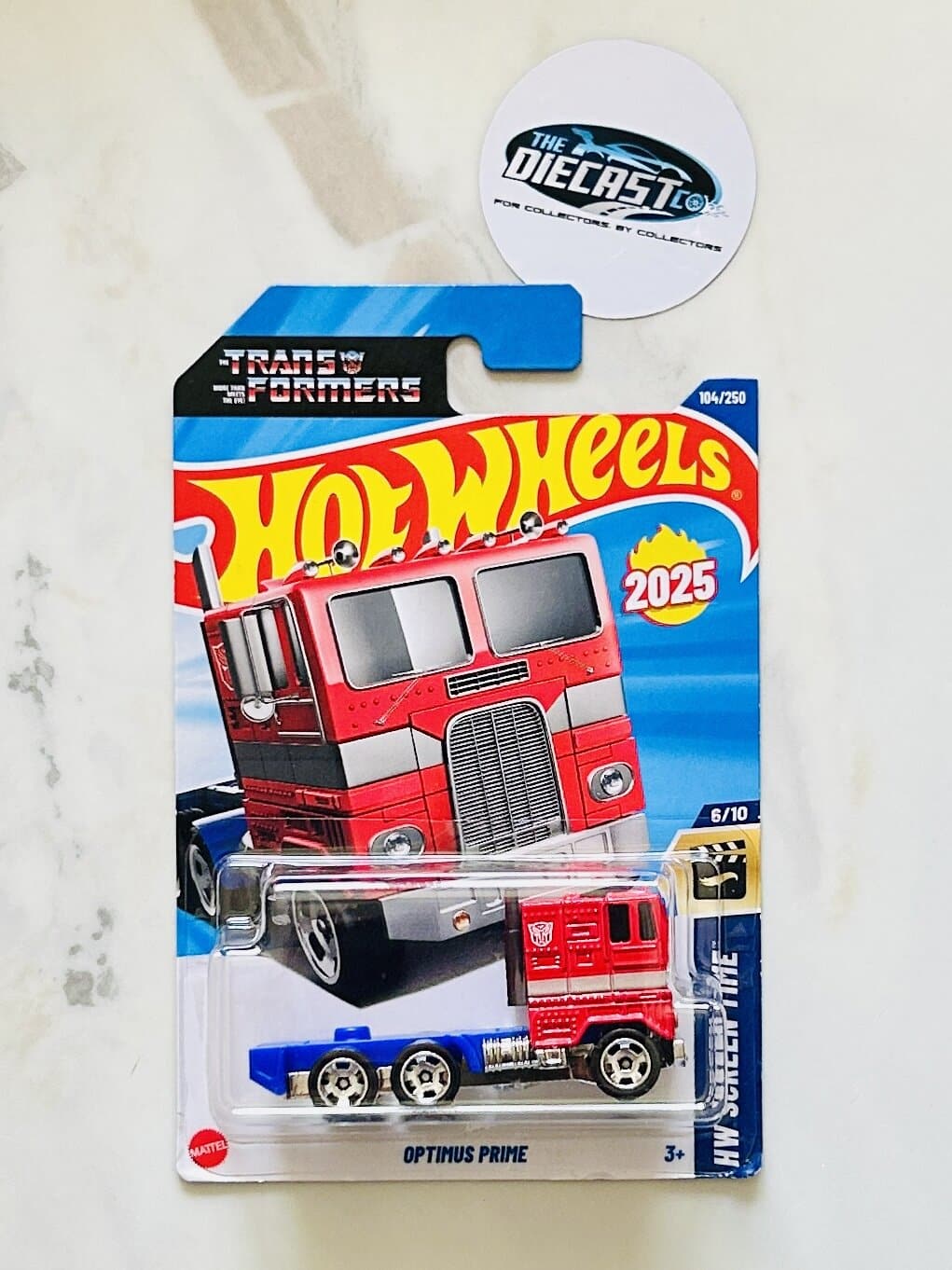 IMPORTED - Optimus Prime - International Long Card