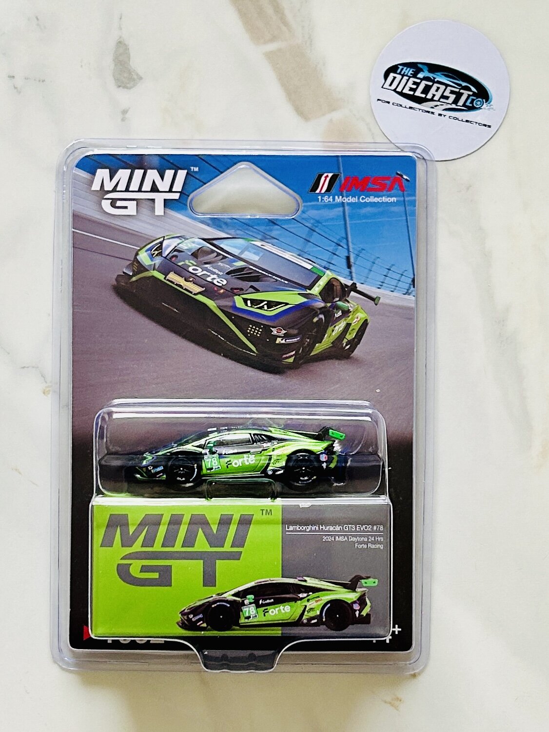Lamborghini Huracan GT3 EVO2 #78 - Forte Racing - Blister Pack