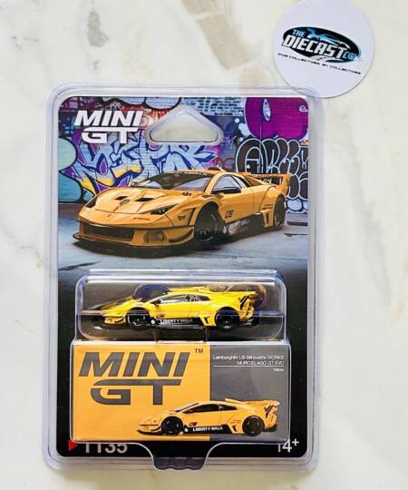 Lamborghini LB-Silhouette Works Murcielago GT EVO - Yellow - Blister Pack