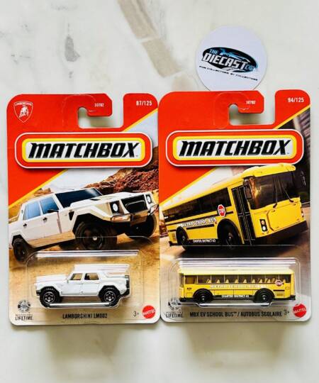 Lamborghini LM002 & MBX EV School Bus - MRP Combo - Set of 2
