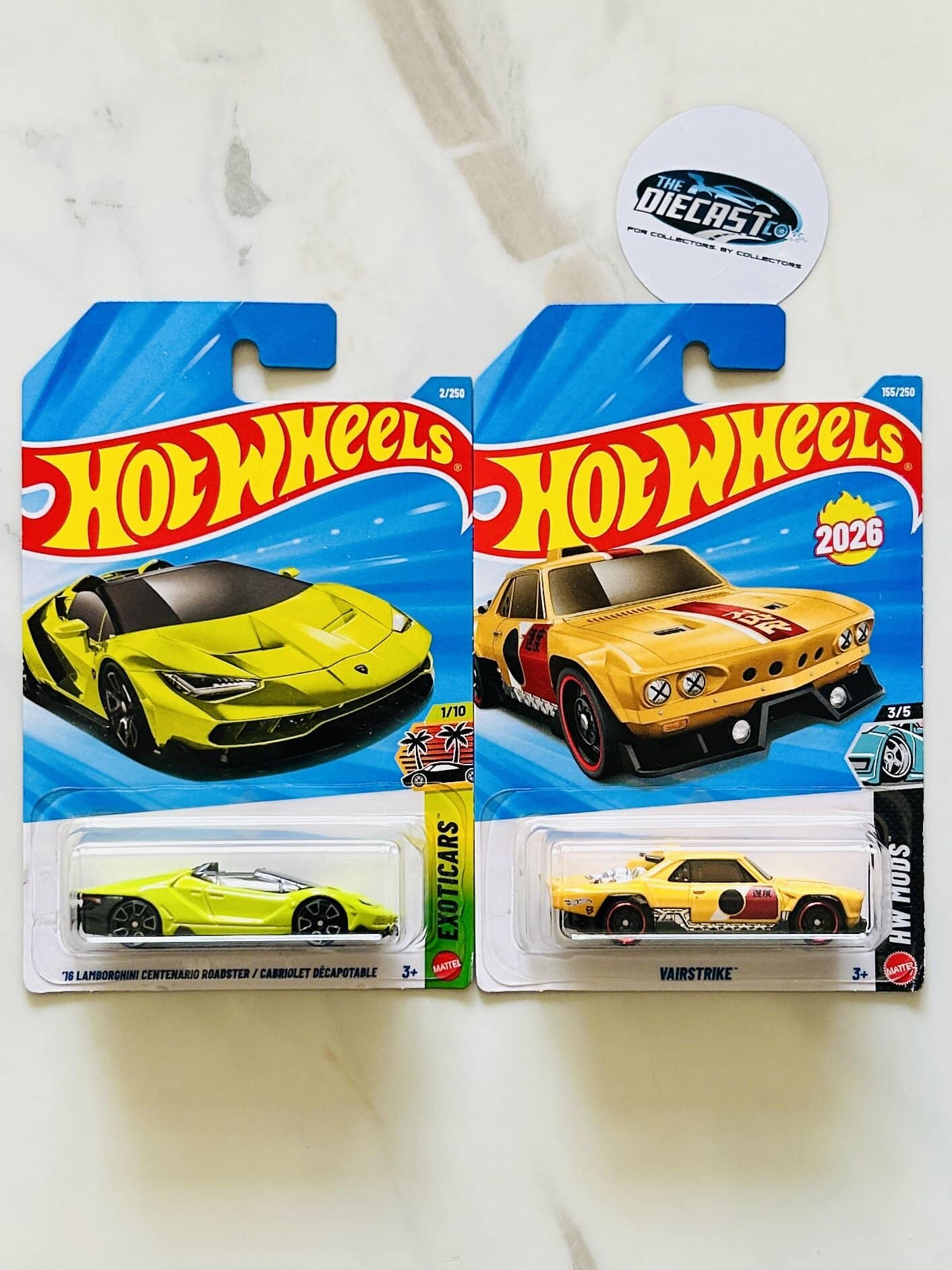 New Combo - 16 Lamborghini Centenario Roadster & Vairstrike - Set of 2