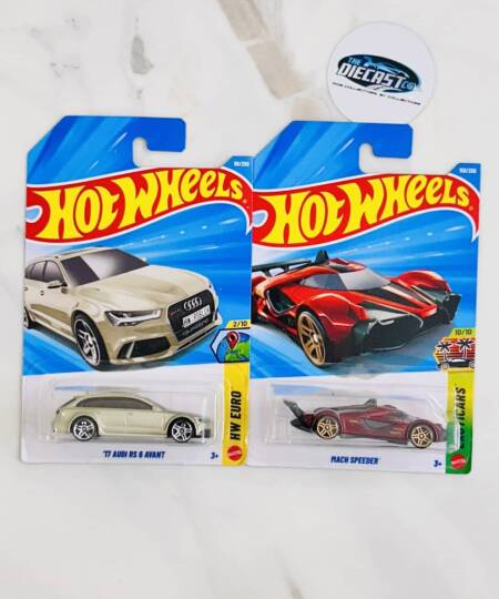 New Combo - 17 Audi RS 6 Avant & Mach Speeder - Set of 2