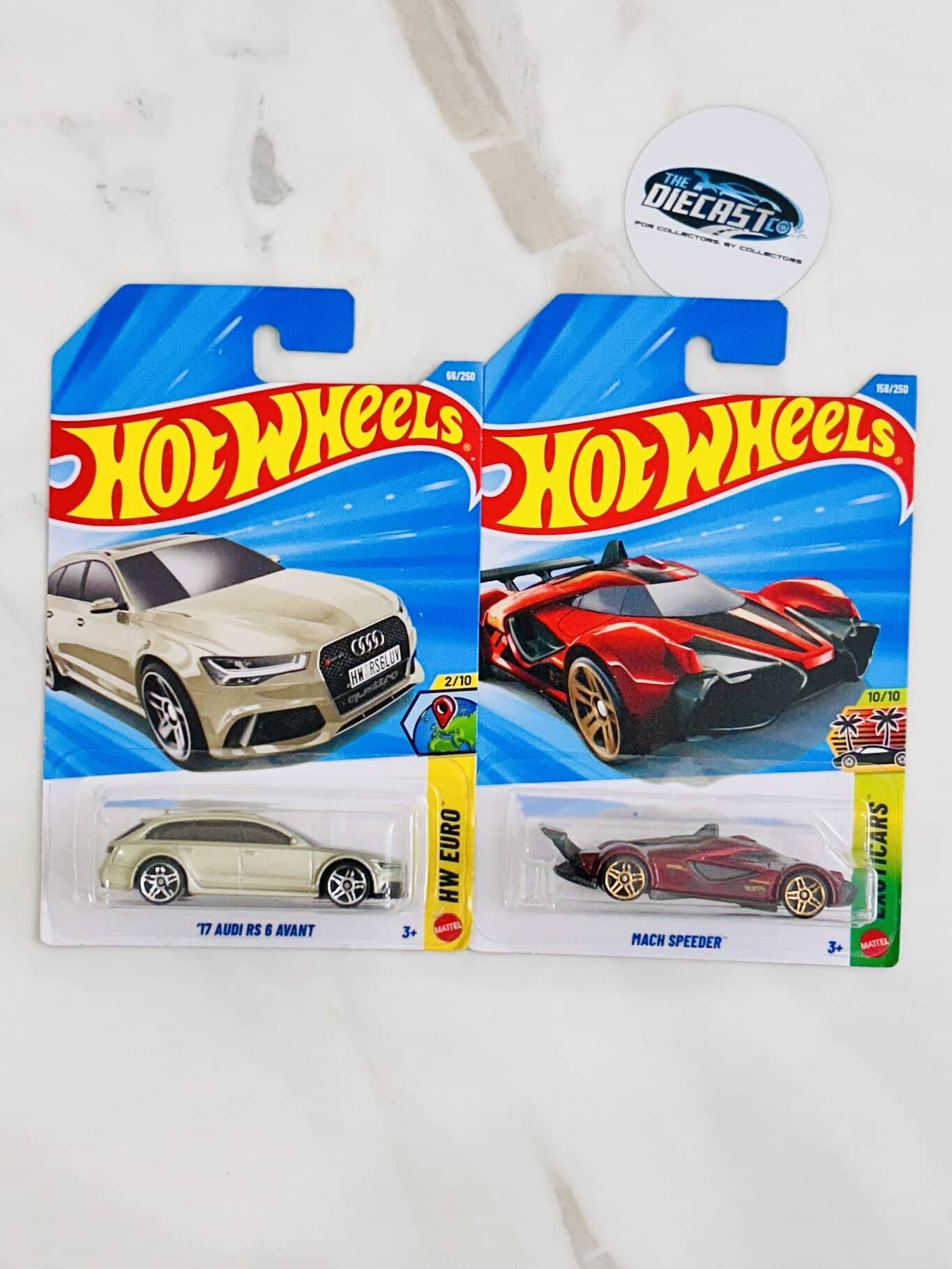 New Combo - 17 Audi RS 6 Avant & Mach Speeder - Set of 2