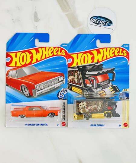 New Combo - 64 Lincoln Continental & Raijin Express - Set of 2