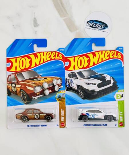 New Combo - 70 Ford Escort RS1600 & Ford Mustang Mach-E 1400 - Set of 2