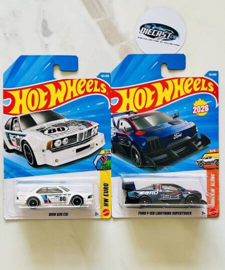 New Combo - BMW 635 CSi & Ford F-150 Lightning Supertruck - Set of 2