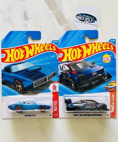 New Combo - Custom Otto & Ford F-150 Lightning Supertruck - Set of 2