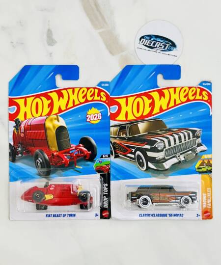 New Combo - Fiat Beast of Turin & Classic 55 Nomad (Blister Crack) - Set of 2