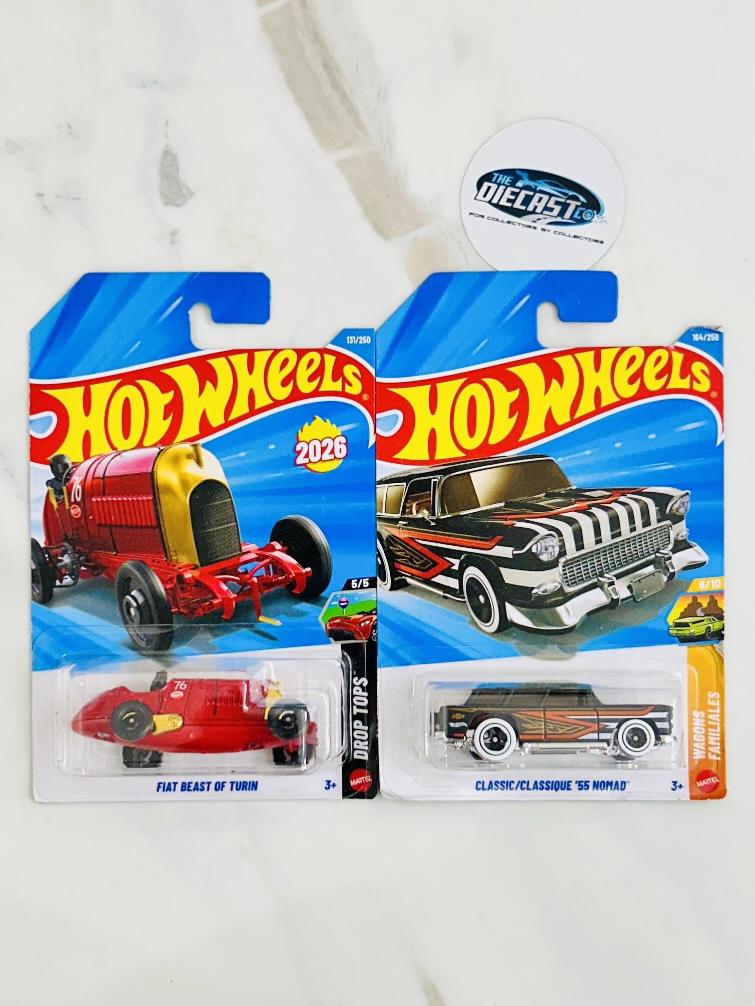 New Combo - Fiat Beast of Turin & Classic 55 Nomad (Blister Crack) - Set of 2