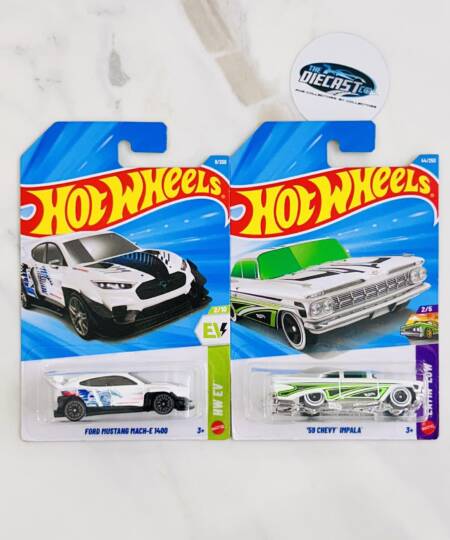 New Combo - Ford Mustang Mach-E 1400 & 59 Chevy Impala - Set of 2