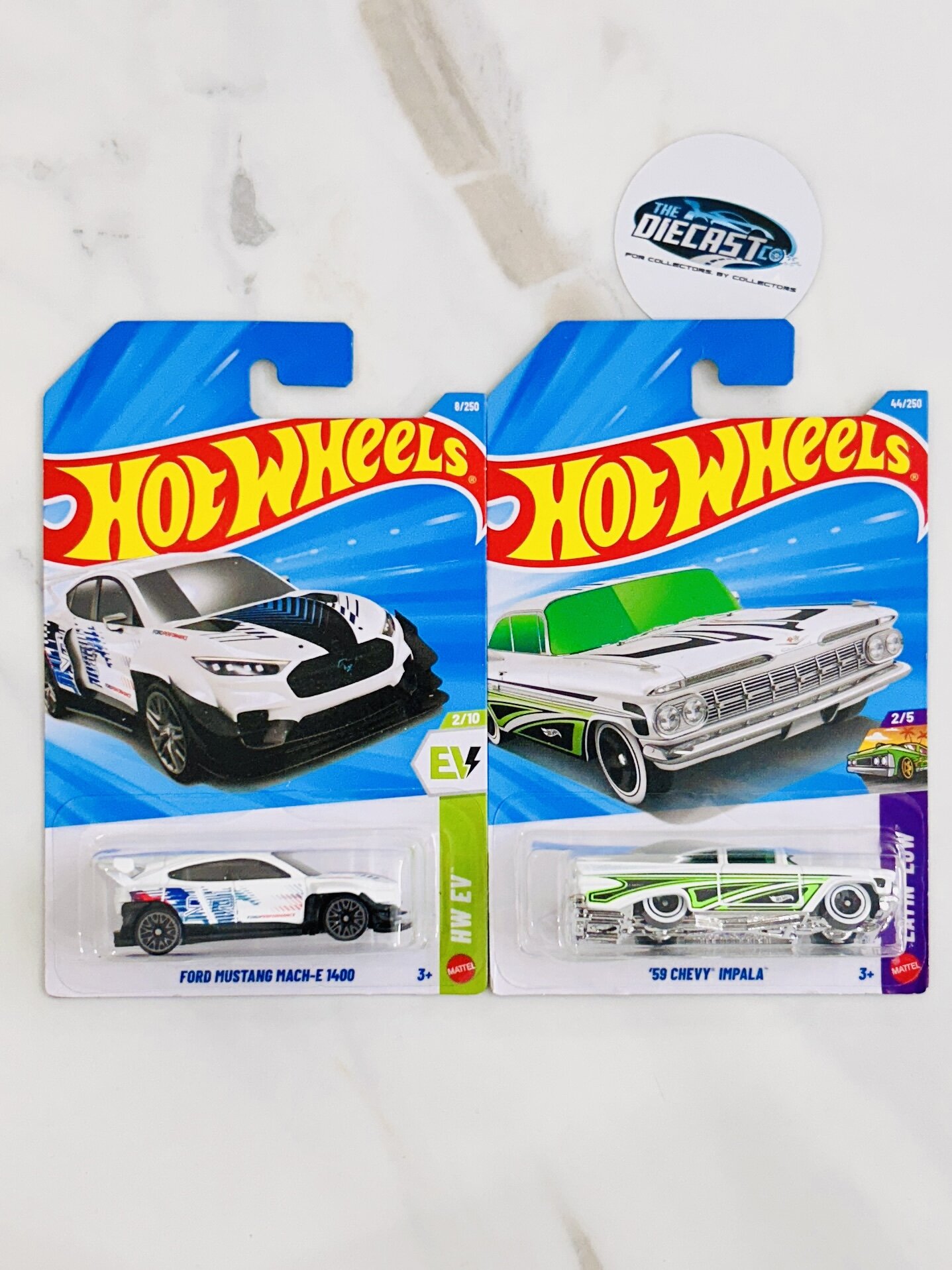 New Combo - Ford Mustang Mach-E 1400 & 59 Chevy Impala - Set of 2