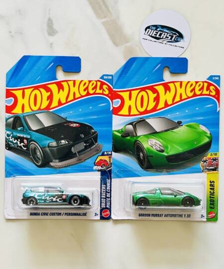 New Combo - Honda Civic Custom & Gordon Murray Automotive T.33 - Set of 2