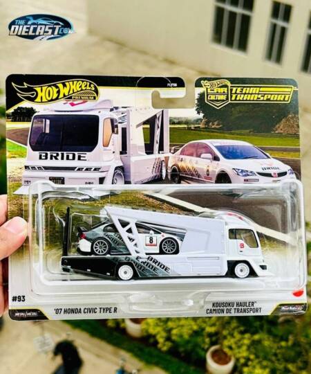07 Honda Civic Type R & Kousoku Hauler Camion De Transport - Team Transport