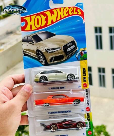 17 Audi RS6 Avant, '64 Lincoln Continental & Mach Speeder - MRP Combo - Set of 3