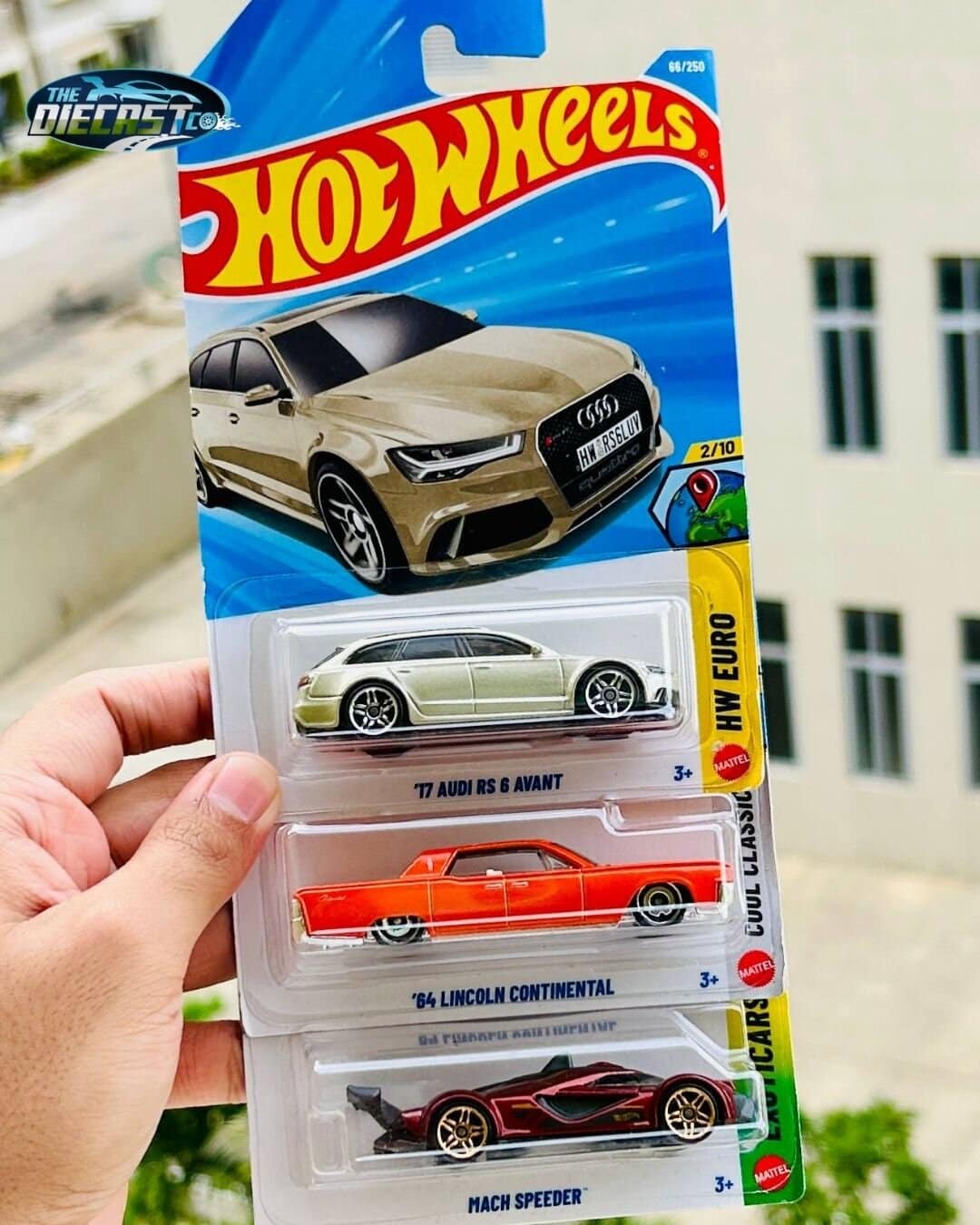17 Audi RS6 Avant, '64 Lincoln Continental & Mach Speeder - MRP Combo - Set of 3