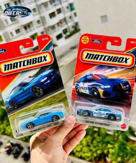 19 Ford Mustang Coupe & 2025 Ford Mustang Police - MRP Combo - Set of 2