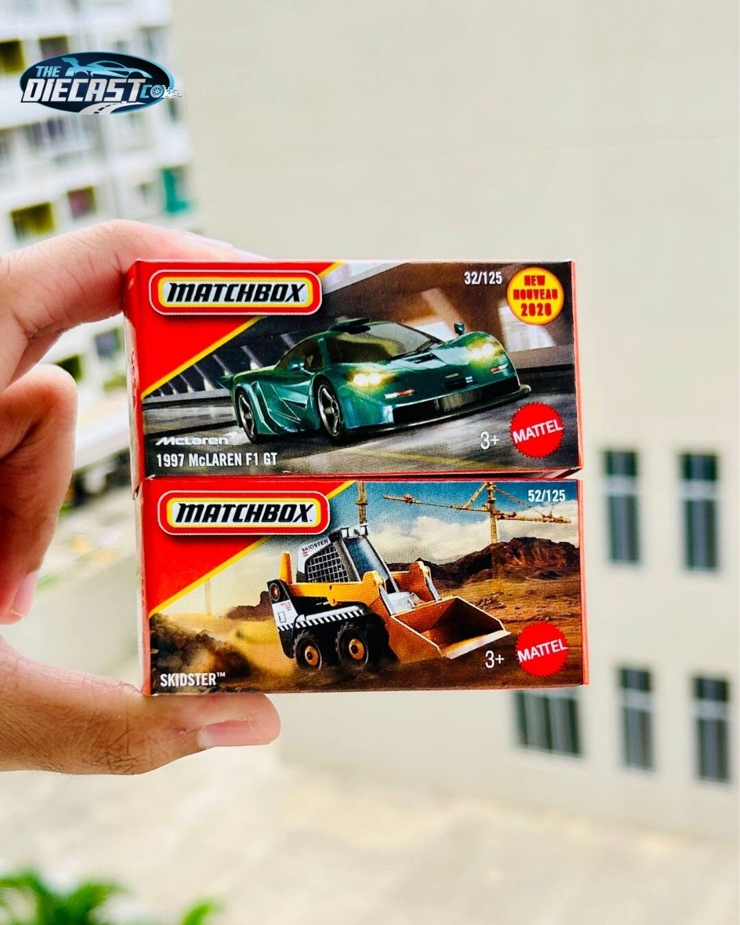 1997 McLaren F1 GT & Skidster - MRP Box Combo - Set of 2