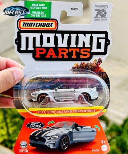 2019 Ford Mustang Convertible - Moving Parts (Old Release - Rare)