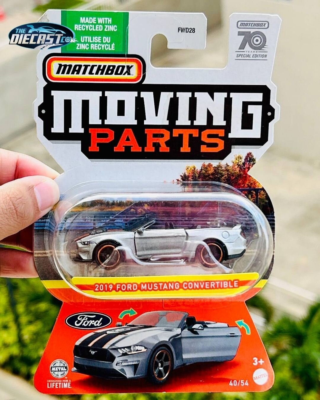 2019 Ford Mustang Convertible - Moving Parts (Old Release - Rare)