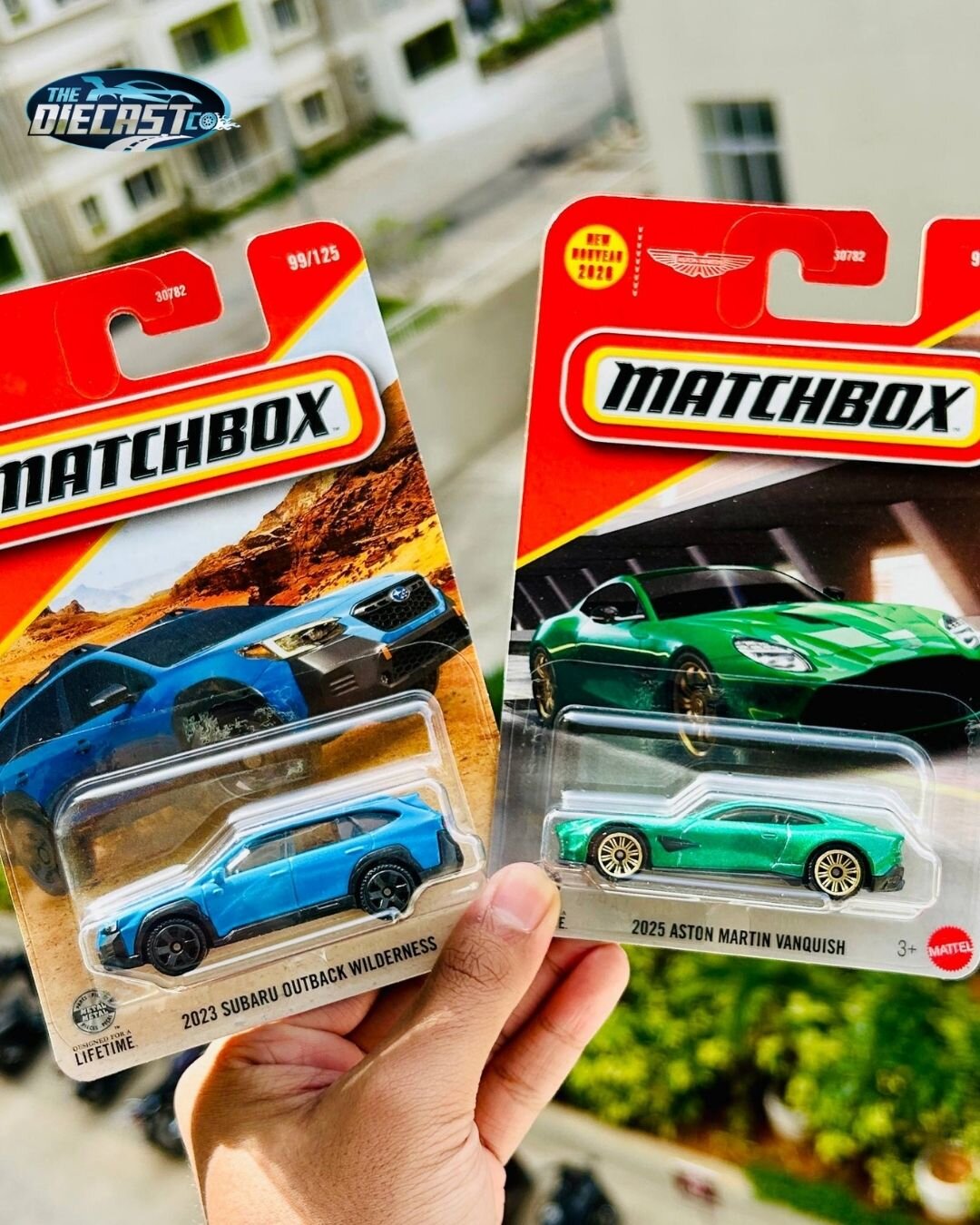 2023 Subaru Outback Wilderness & 2025 Aston Martin Vanquish - MRP Combo - Set of 2