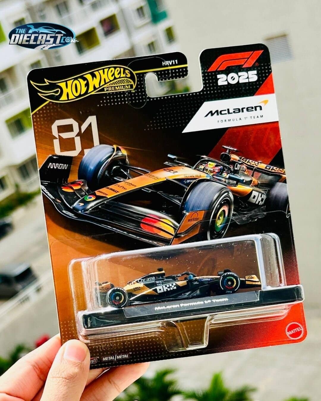 #81 Oscar Piastri - Mclaren Formula 1 Team - Premium F1
