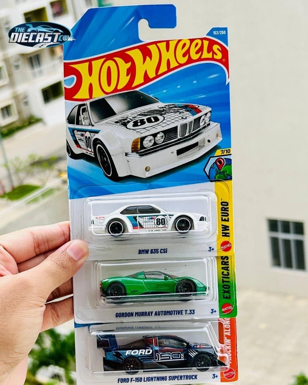 BMW 635 CSi, Gordon Murray Automotive T.33 & Ford F-150 Lightning Supertruck - MRP Combo - Set of 3
