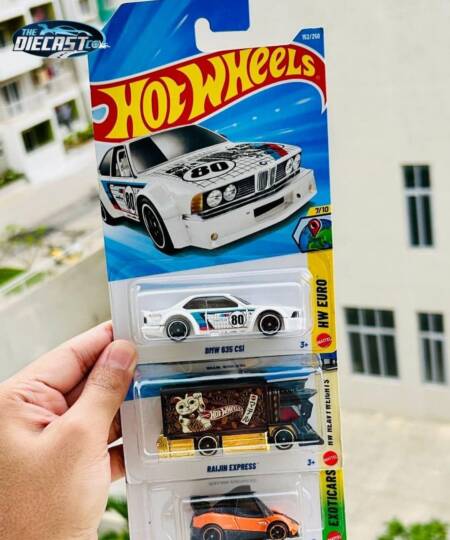 BMW 635 CSi, Raijin Express & Pagani Zonda Cinque - MRP Combo - Set of 3