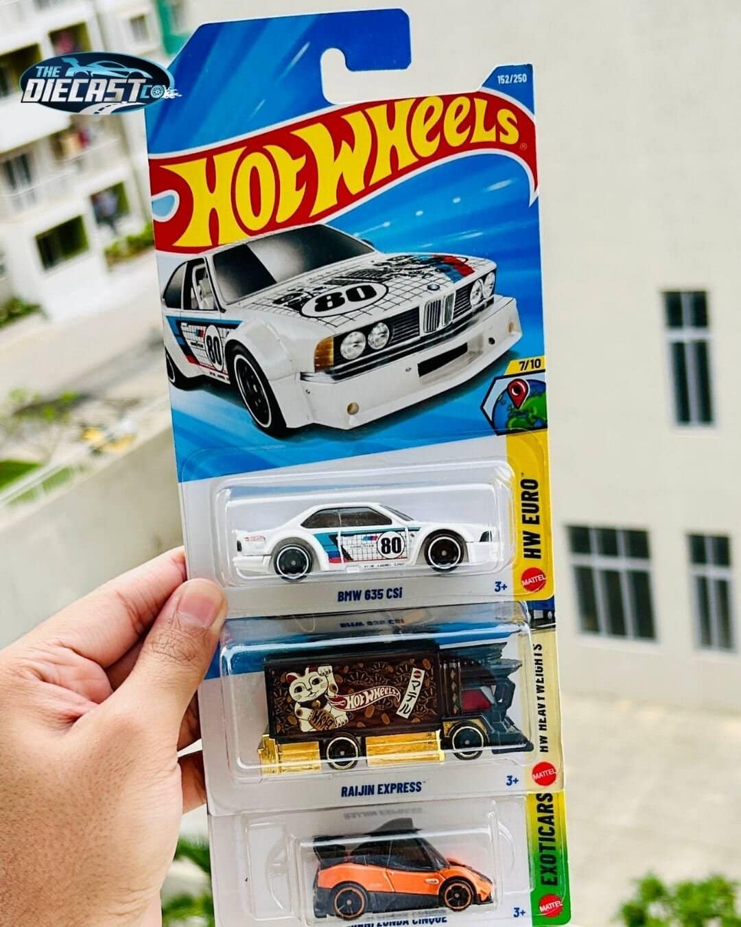 BMW 635 CSi, Raijin Express & Pagani Zonda Cinque - MRP Combo - Set of 3