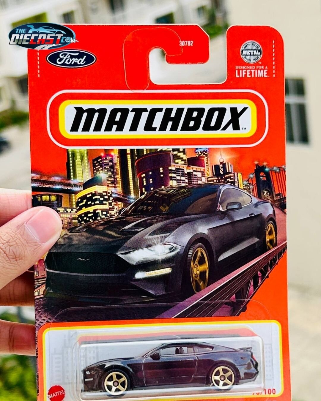 IMPORTED - '19 Ford Mustang Coupe (Black) - International Long Card