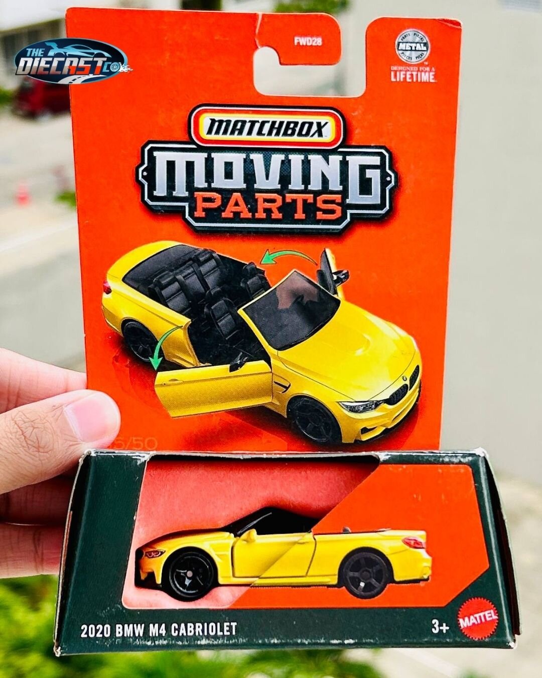 IMPORTED - 2020 BMW M4 Cabriolet (Yellow) - Moving Parts