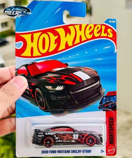IMPORTED - 2020 Ford Mustang Shelby GT500 (Black Livery) - International Long Card