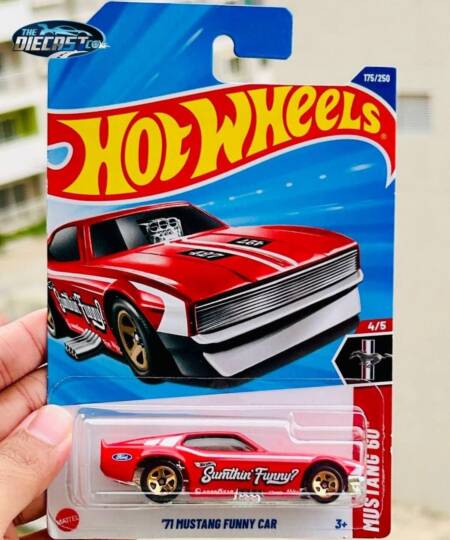 IMPORTED - '71 Mustang Funny Car - International Long Card