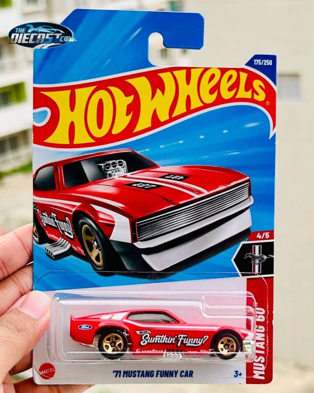 IMPORTED - '71 Mustang Funny Car - International Long Card