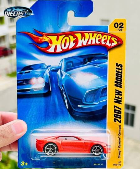 IMPORTED - Chevy Camaro Concept - 2007 New Models Edition - International Long Card