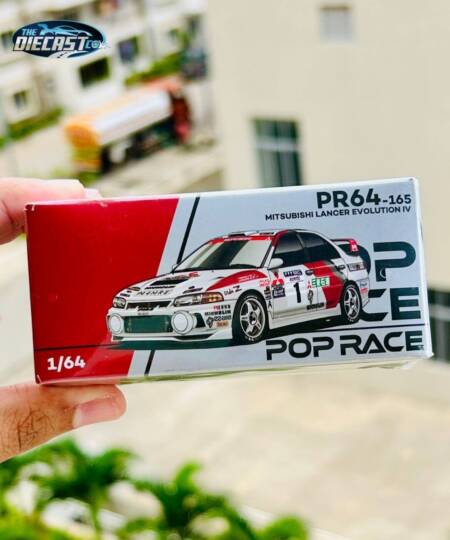 IMPORTED - Mitsubishi Lancer Evolution IV - POP RACE - PR64-165
