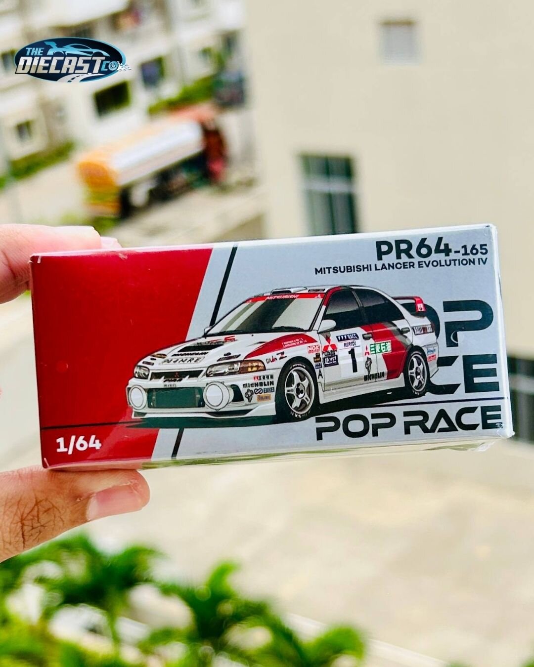 IMPORTED - Mitsubishi Lancer Evolution IV - POP RACE - PR64-165