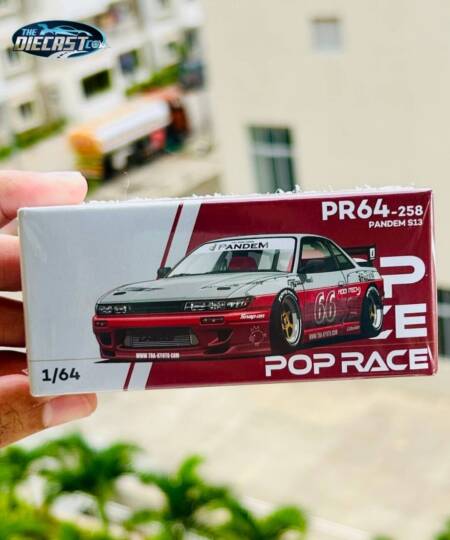 IMPORTED - Pandem Nissan Silvia S13 No.66 - POP RACE - PR64-258