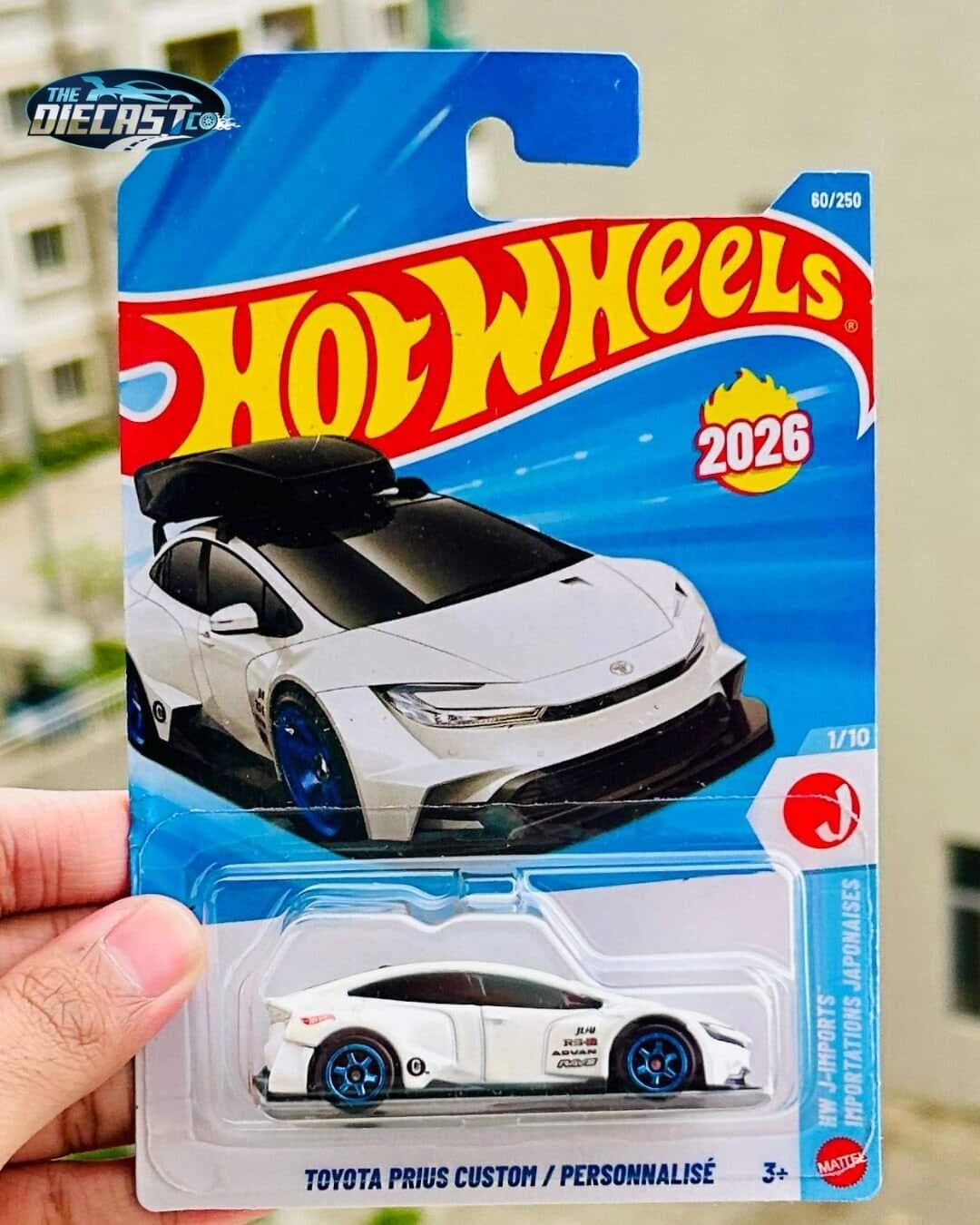 IMPORTED - Toyota Prius Custom - International Long Card (Rare Error Card)