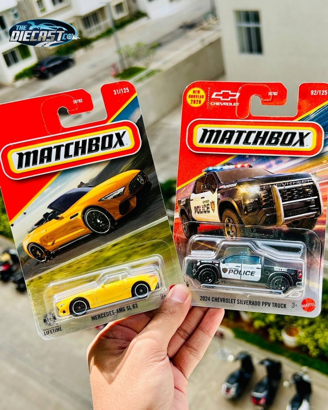 Mercedes-AMG SL 63 & 2024 Chevrolet Silverado PPV Truck - MRP Combo - Set of 2