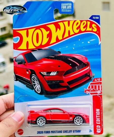 US IMPORTED - 2020 Ford Mustang Shelby GT500 (Red Edition Limited Release) - International Long Card (Blister Flaw)