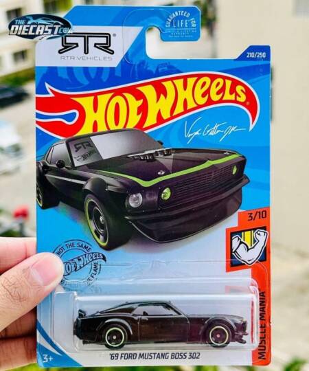 US IMPORTED - '69 Ford Mustang Boss 302 - International Long Card