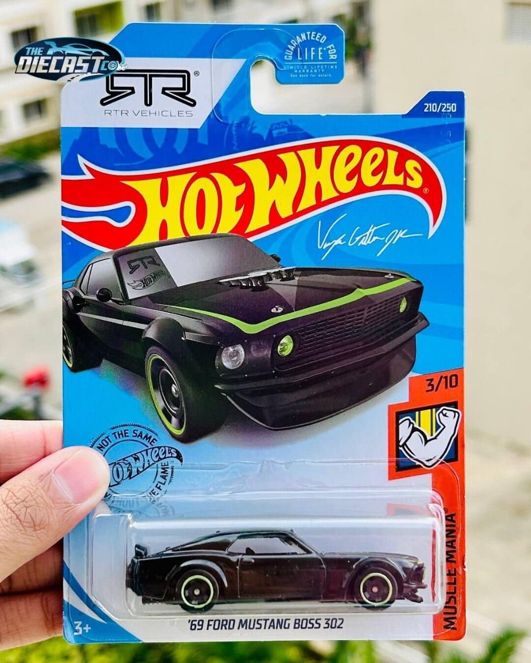 US IMPORTED - '69 Ford Mustang Boss 302 - International Long Card